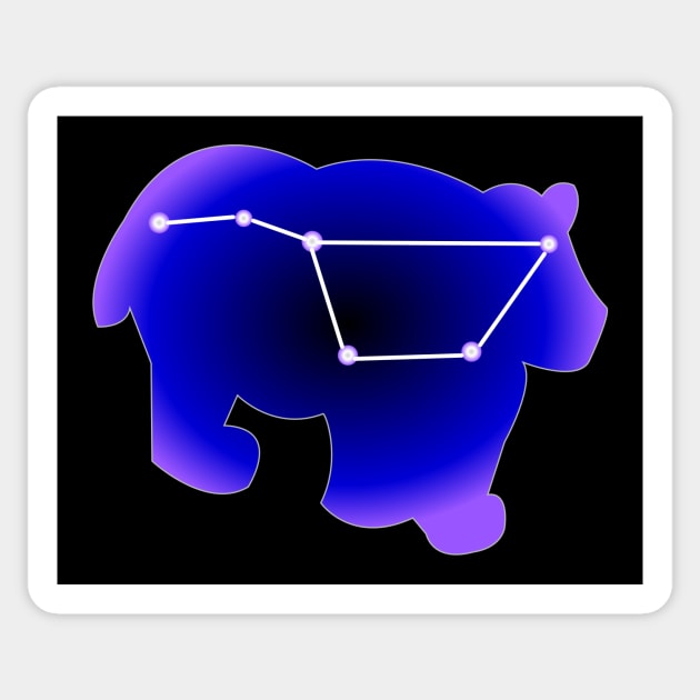 Ursa Major Sticker by traditionation